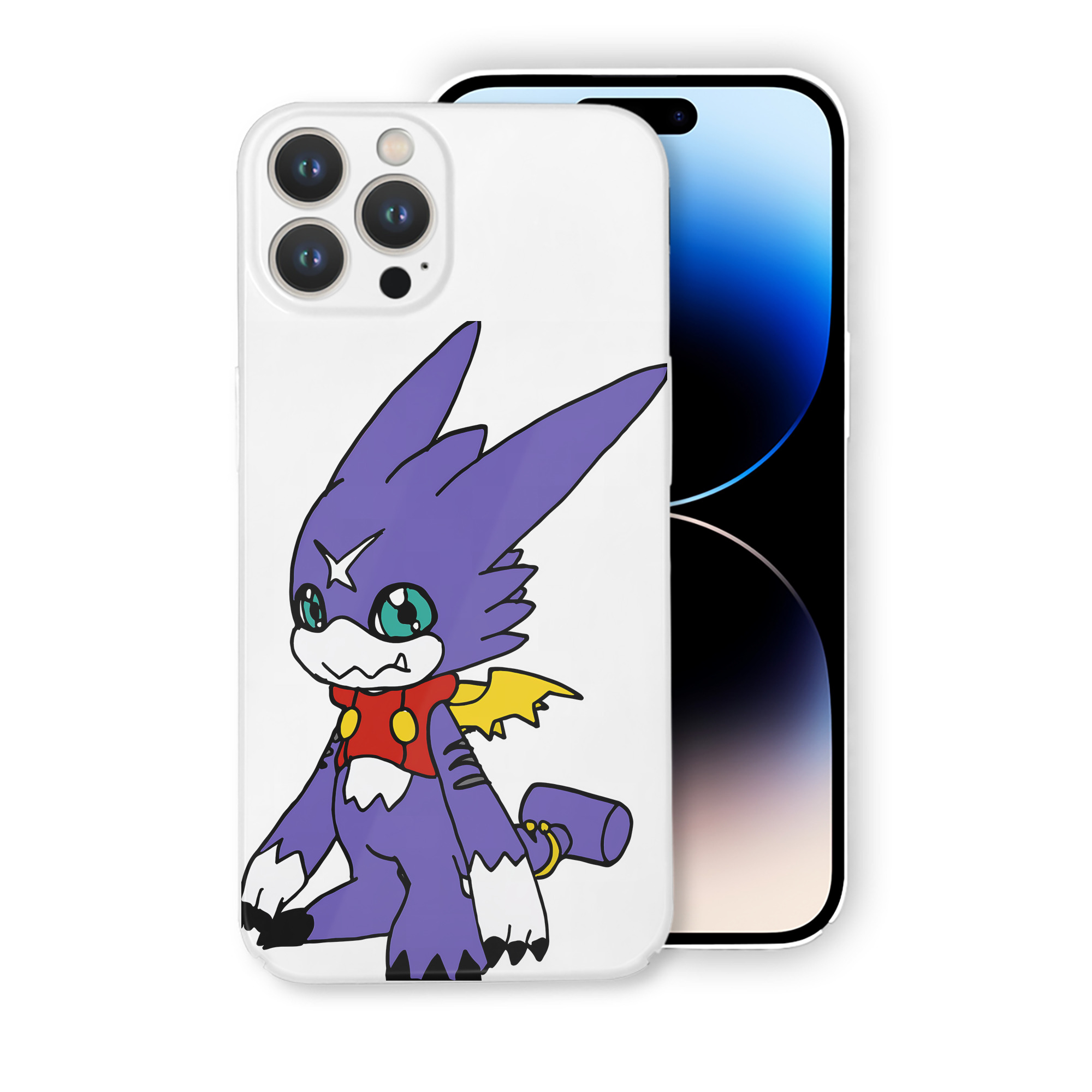 （画像用） Digimon デジタルモンスター/デジモン 【iPhone 14シリーズ対応】ハードケース